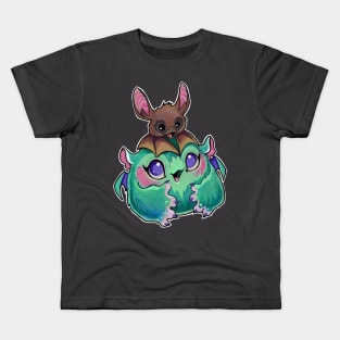 Bat puffling Kids T-Shirt